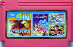 4-in-1 SPIDERM, ALADDIN, SUMMERCA, HARRY 4-in-1 SPIDERM, ALADDIN, SUMMERCA, HARRY