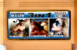 3-in-1 TEKKEN, SPMAN, BATMAN 3-in-1 TEKKEN, SPMAN, BATMAN