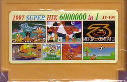 JY-104, 1997 Super HIK 6000000-in-1, Undumped