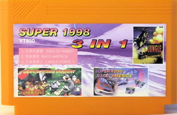 3-in-1 Super 1998 KINGRABB, RACEAMER, JUNGLESTR